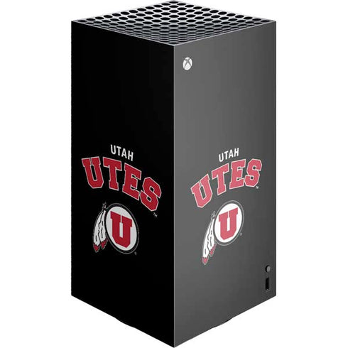 University of Utah Utes Logo XBox Series X Digital Edition Console Skin